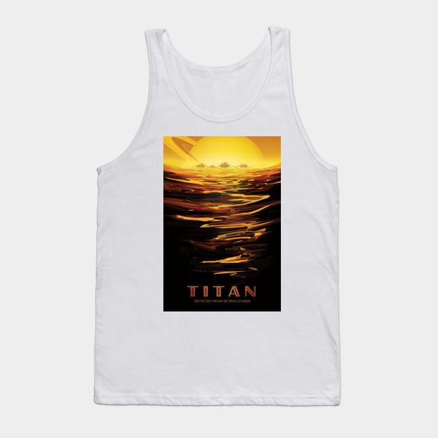 Titan - NASA Visions of the Future Tank Top by info@dopositive.co.uk
